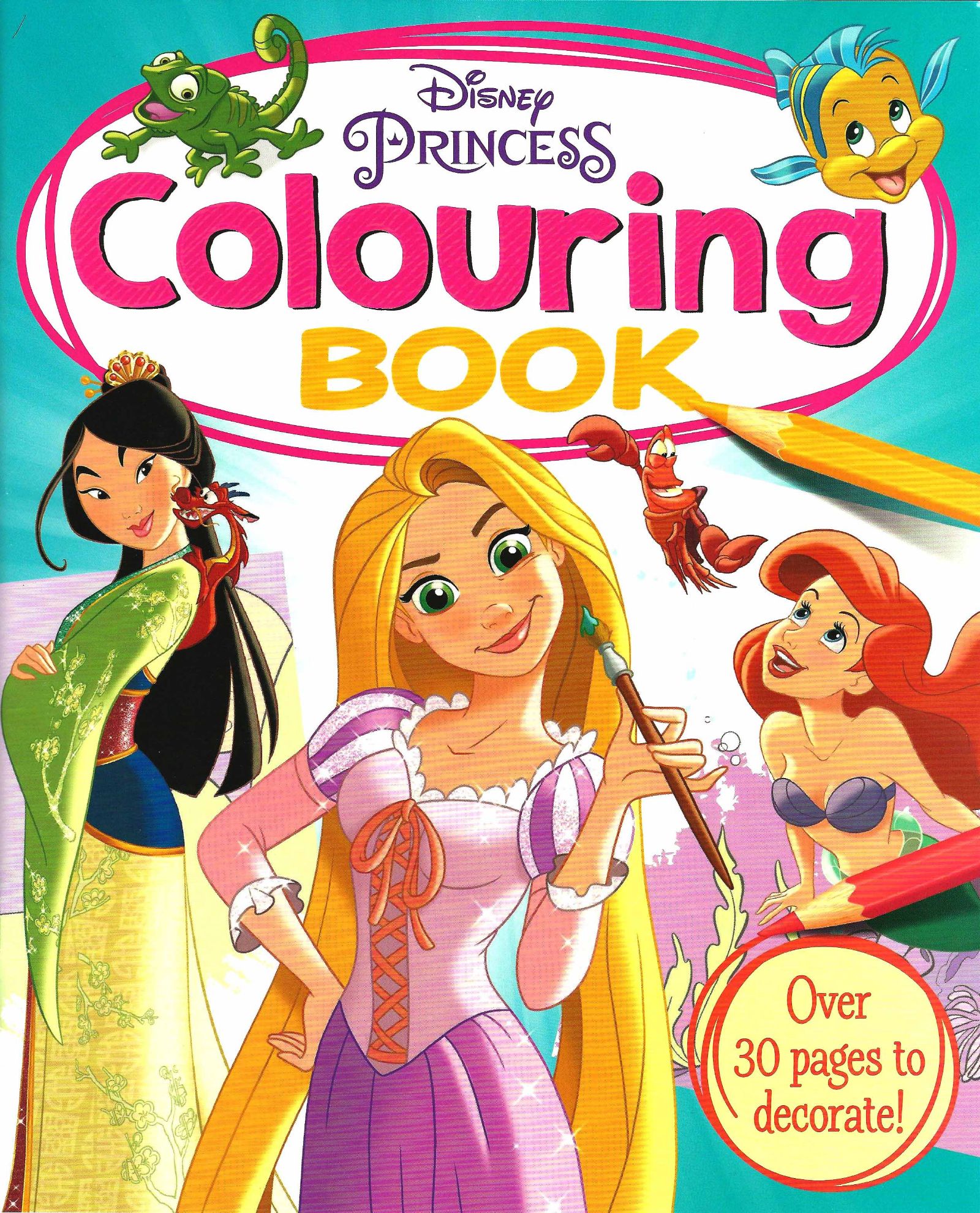 Learning is Fun. DISNEY COLORING BOOKPRINCESS