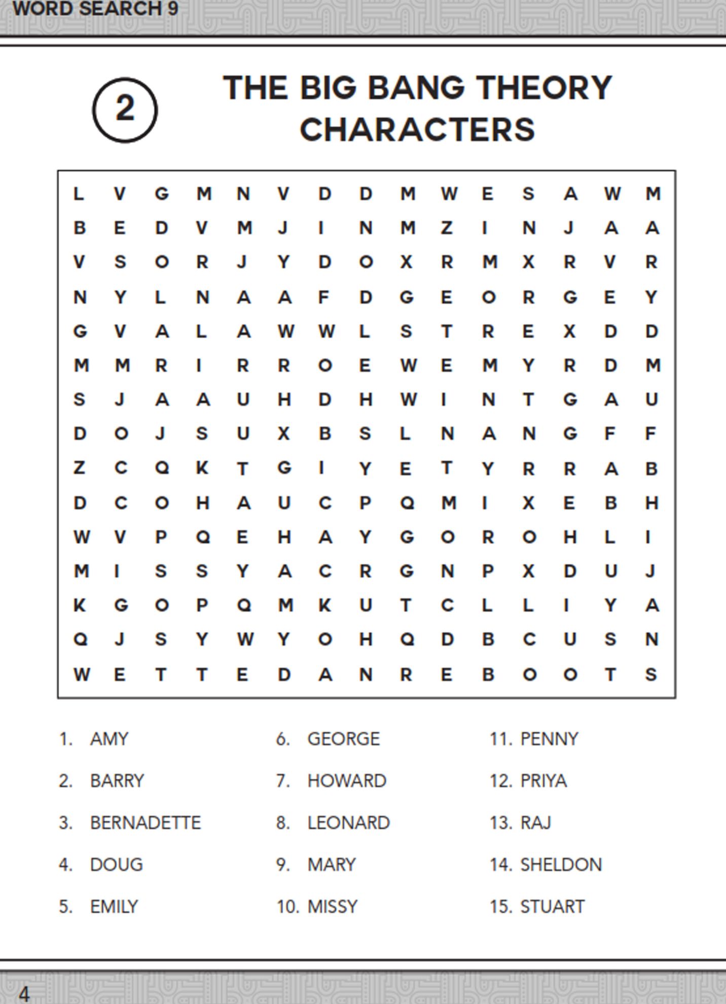 Learning is Fun. WORD SEARCH PUZZLE BOOK 9