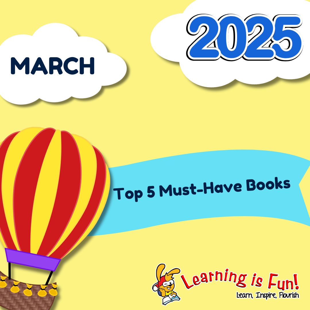 Picture for blog post MARCH 2025 - WEEK 1 | Top 5 Must-Have Books