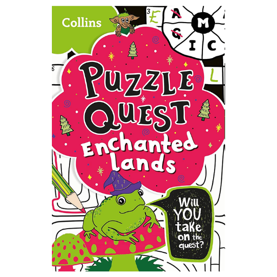 Picture of COLLINS PUZZLE QUEST-ENCHANTED LANDS