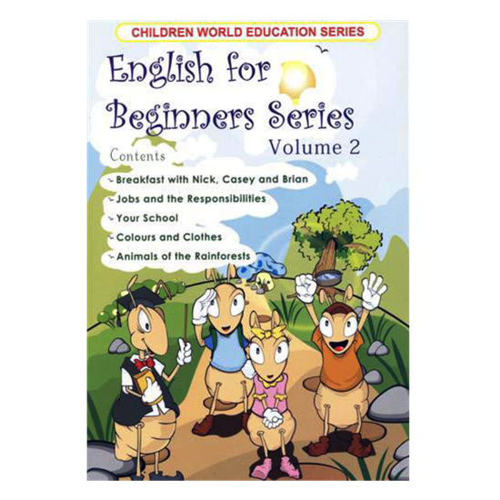 Picture of CHILDREN WORLD EDUCATION SERIES - ENGLISH FOR BEGINNERS 2