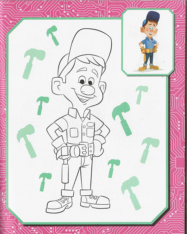 Learning is Fun. DISNEY THE ULTIMATE COLORING BOOK-RALPH BREAKS THE ...